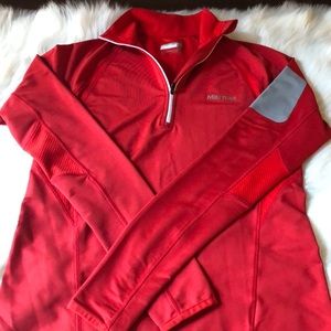Women’s Marmot performance half zip jacket